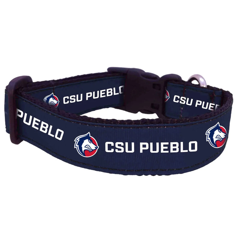 CO State Pueblo Thunderwolves Nylon Dog Collar or Leash