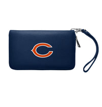 Chicago Bears Zip Organizer Wallet Pebble