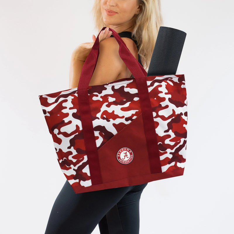 AL Crimson Tide Super-Duty Camo Tote