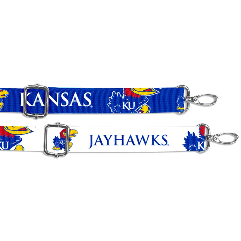 KS Jayhawks Clear Satchelette