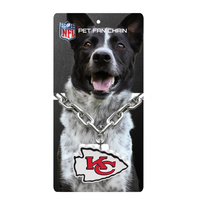 Kansas City Chiefs Pet Fan Chain