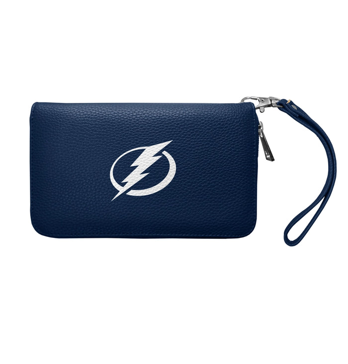 Tampa Bay Lightning Zip Organizer Wallet Pebble