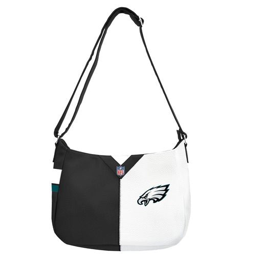 Philadelphia Eagles Pebble Split Hobo Handbag