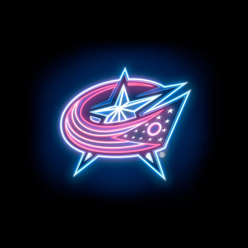 Columbus Blue Jackets Neon Tee Shirt