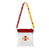 IA State Cyclones Clear Pattern Strap Bag