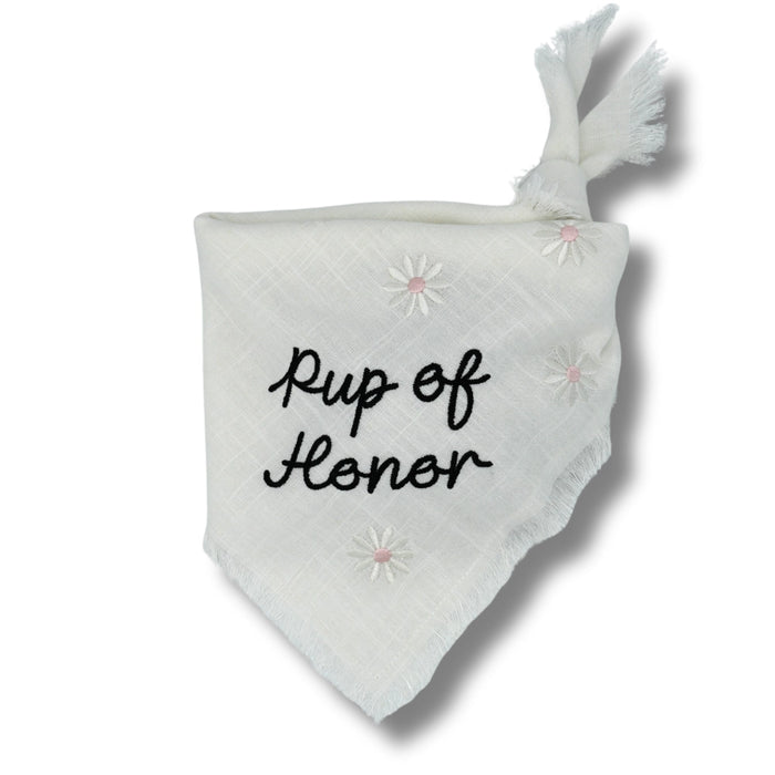 Pup of Honor Pet Bandana