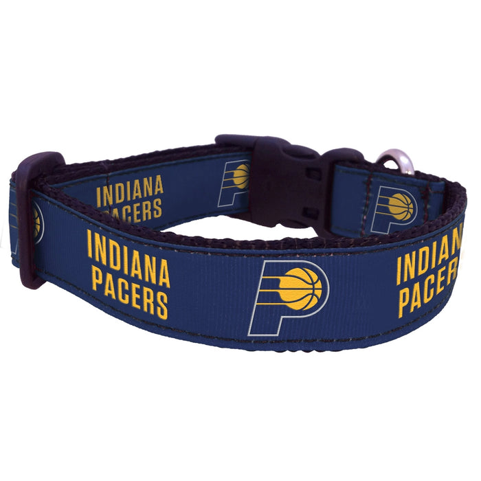 Indiana Pacers Nylon Dog Collar or Leash