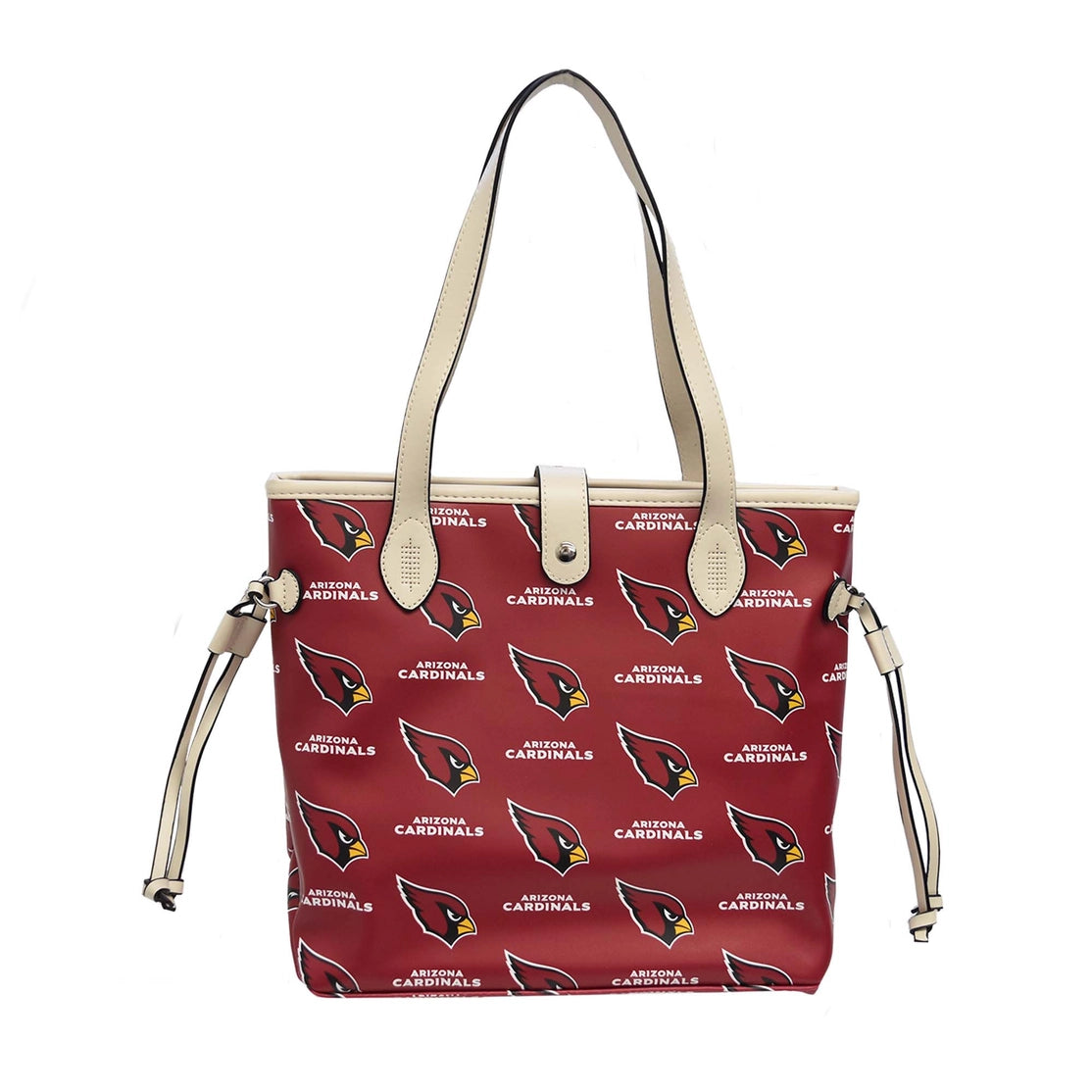 AZ Cardinals Patterned Tote Handbag