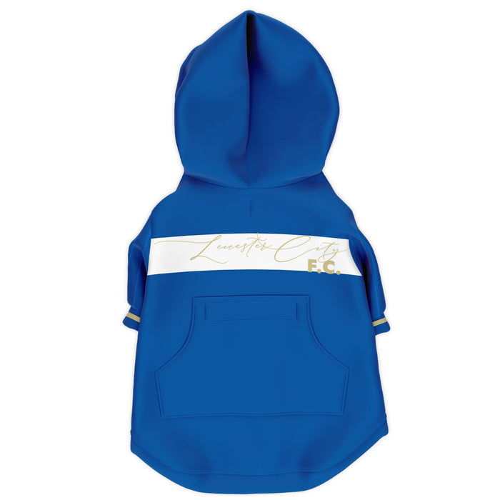 Leicester City FC 25/26 Home Kit inspired Pet Zip Hoodies