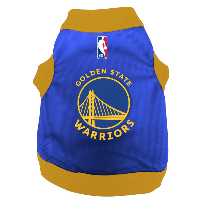 Golden State Warriors Pet Mesh Shirt