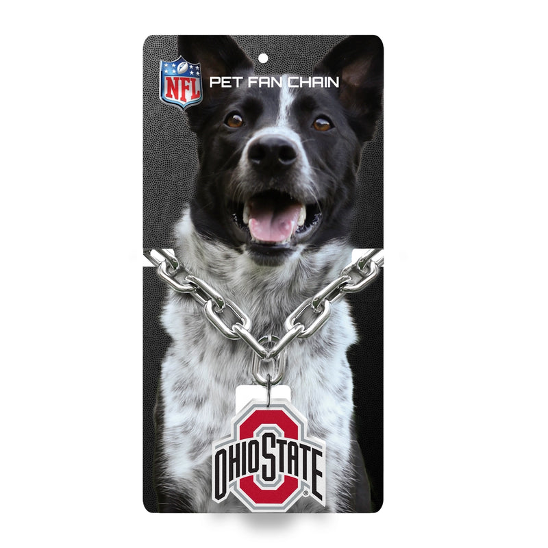 OH State Buckeyes Pet Fan Chain