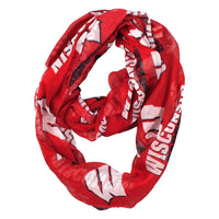 Wisconsin Badgers Infinity Scarf