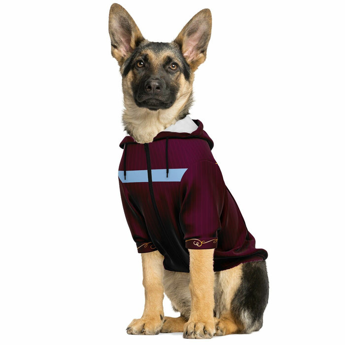 Aston Villa FC 25/26 Kit-Inspired Zip Hoodie