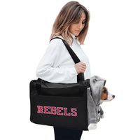 MS Ole Miss Rebels Furry Fan Pet Carrier