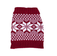 Fair Isle Knitted Dog Sweater