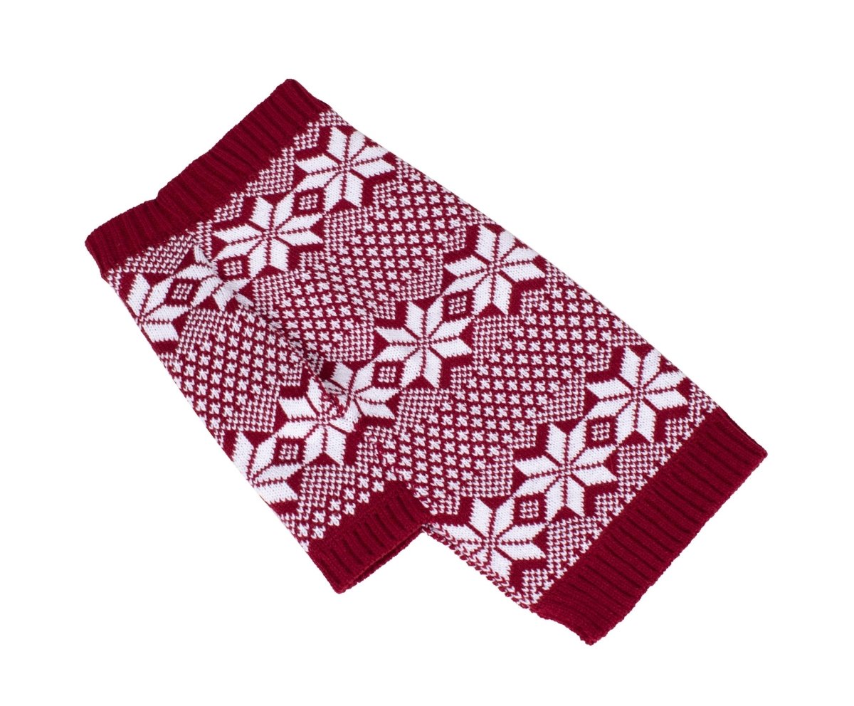 Fair Isle Knitted Dog Sweater