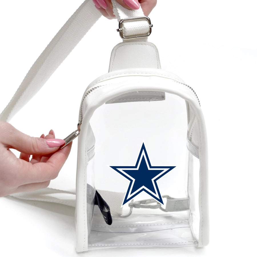 Dallas Cowboys Clear Mini Sling