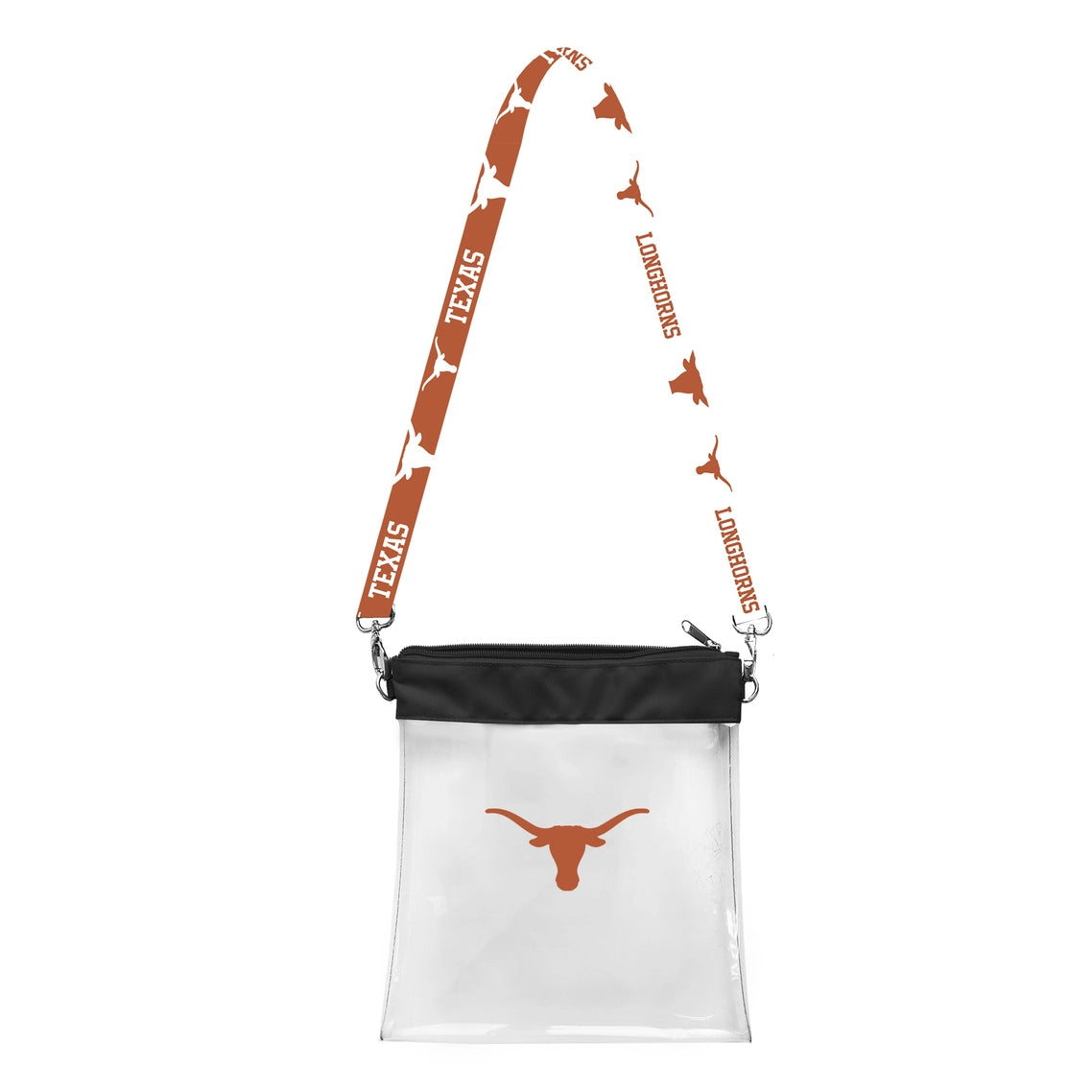 TX Longhorns Clear Satchelette