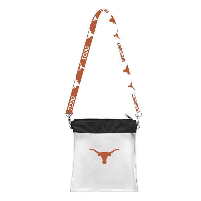 TX Longhorns Clear Satchelette