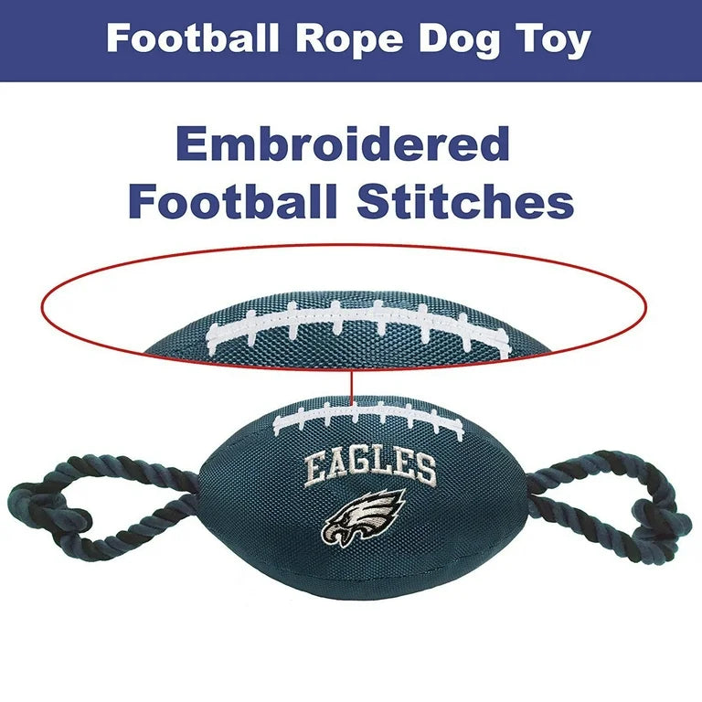 Philadelphia Eagles Football Rope Toys