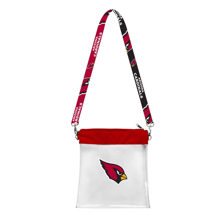 AZ Cardinals Clear Pattern Strap Bag