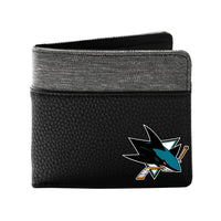 San Jose Sharks Pebble BiFold Wallet
