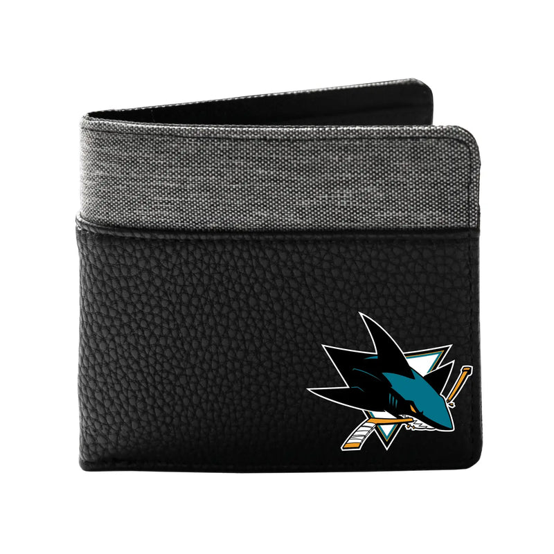 San Jose Sharks Pebble BiFold Wallet