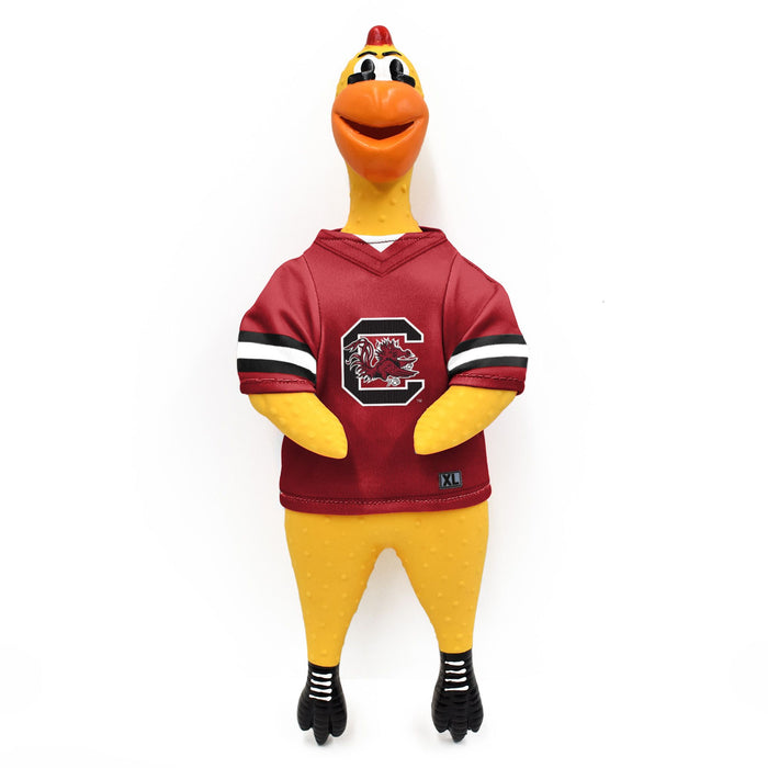SC Gamecocks Rubber Chicken Pet Toy