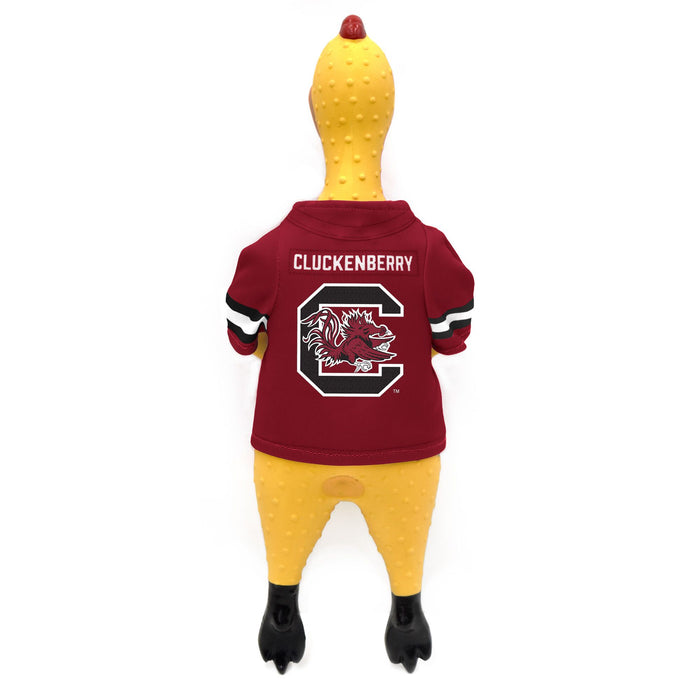 SC Gamecocks Rubber Chicken Pet Toy
