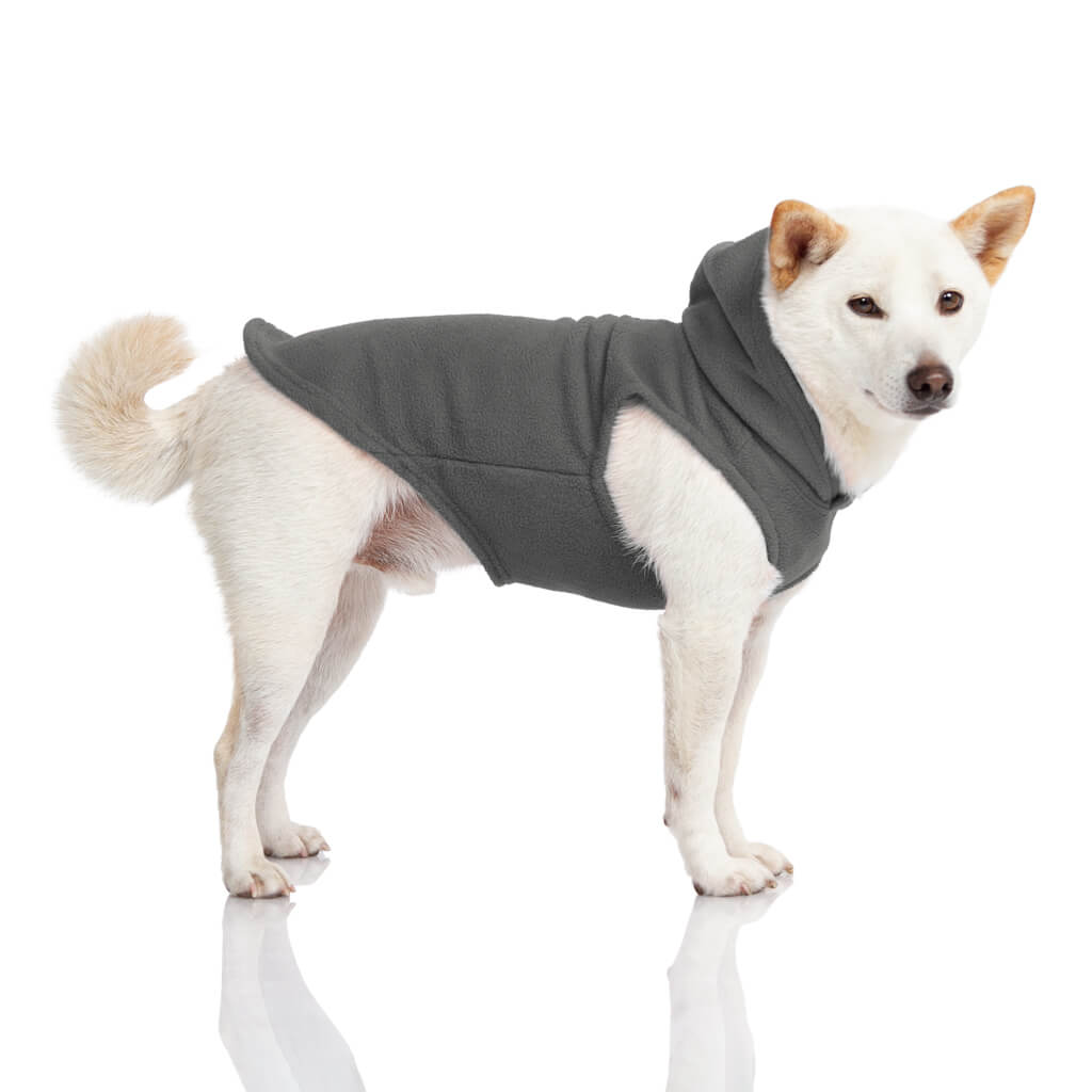 Fleece Vest Hoodie
