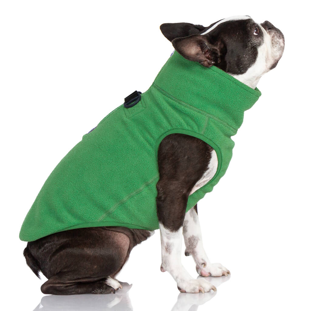 Half Zip Up Fleece Vest