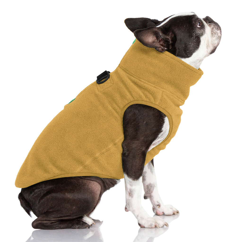 Half Zip Up Fleece Vest