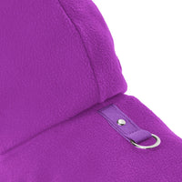 Fleece Vest Hoodie