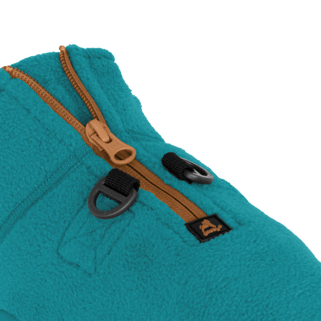 Half Zip Up Fleece Vest