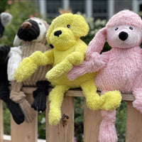 Diva Pink Poodle Knottie® Plush Dog Toy