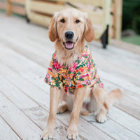 Sunset Hibiscus Hawaiian Camp Shirt