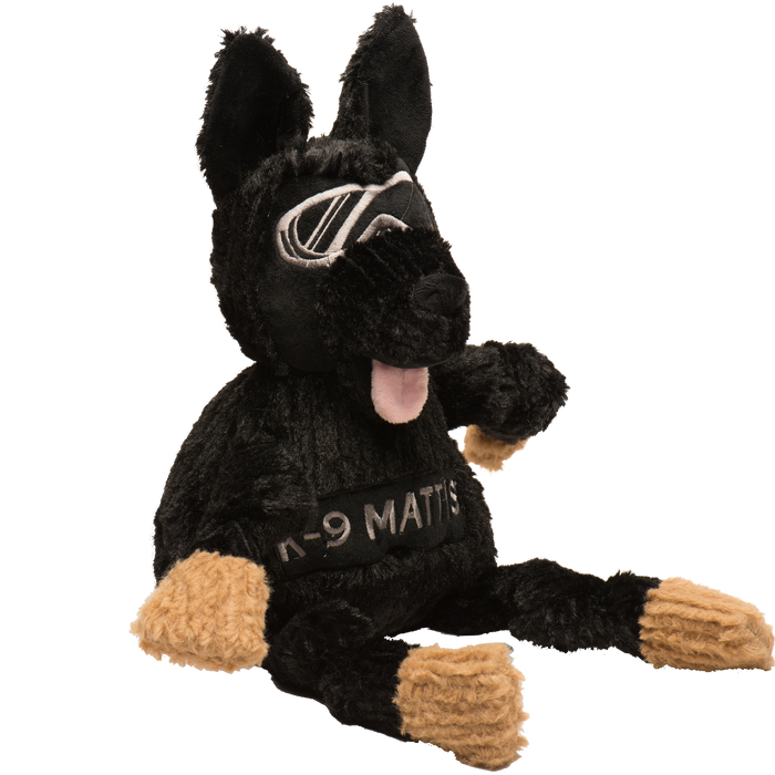 HuggleCause™, Project K-9 Hero, K-9 Mattis Knottie® Plush Dog Toy, Large