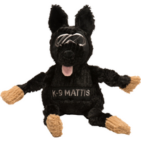HuggleCause™, Project K-9 Hero, K-9 Mattis Knottie® Plush Dog Toy, Large