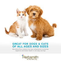 Herbsmith Microflora Plus - Digestive Aid for Dogs & Cats