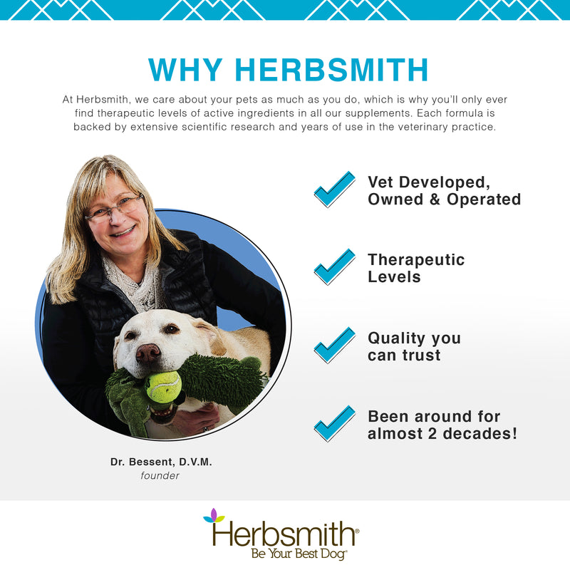 Herbsmith Microflora Plus - Digestive Aid for Dogs & Cats