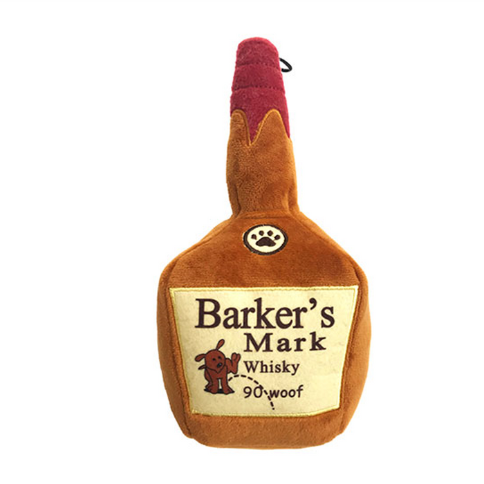 Barker's Mark Plush Dog Toy