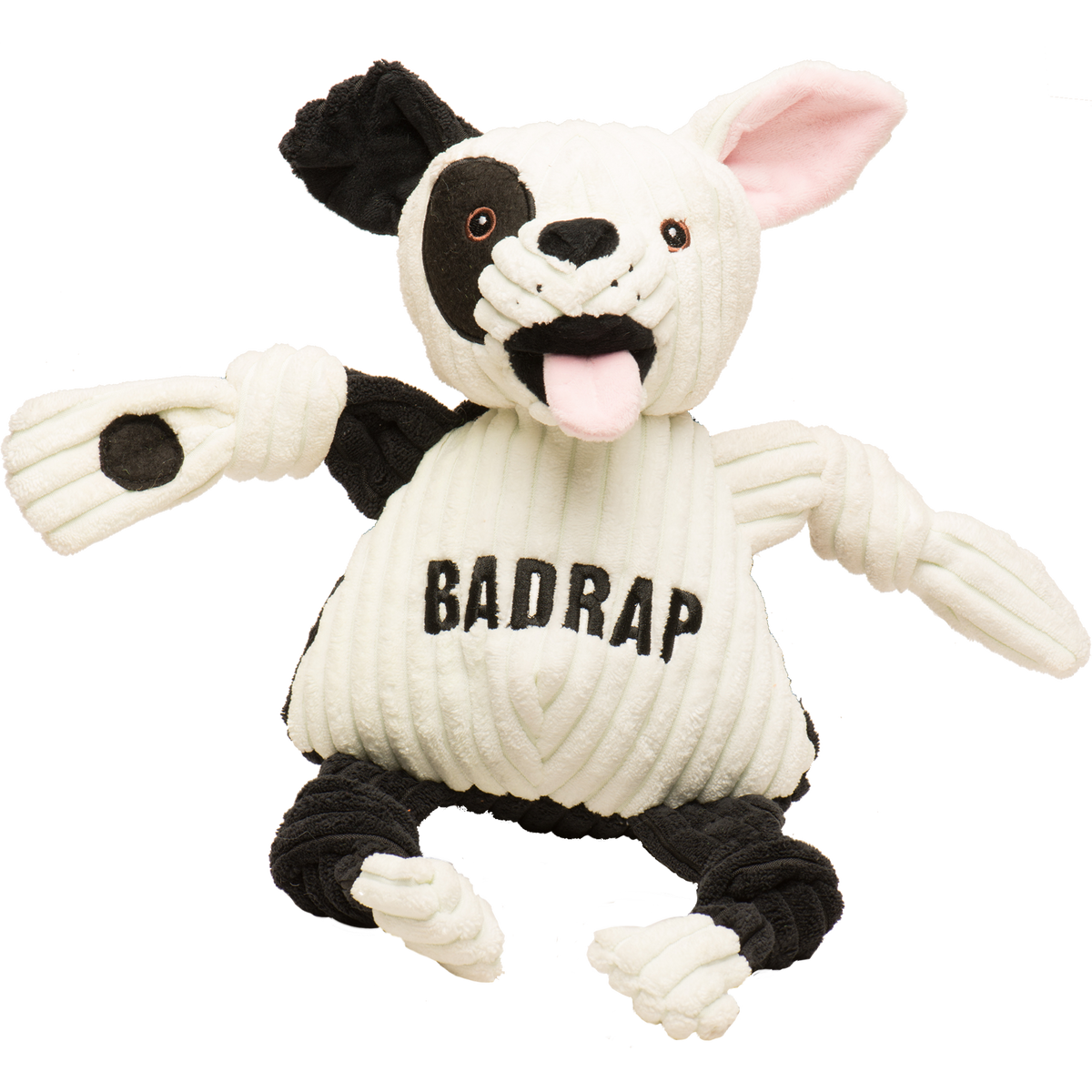 HuggleCause™, BadRap, Jonny Justice Knottie® Plush Dog Toy, Large