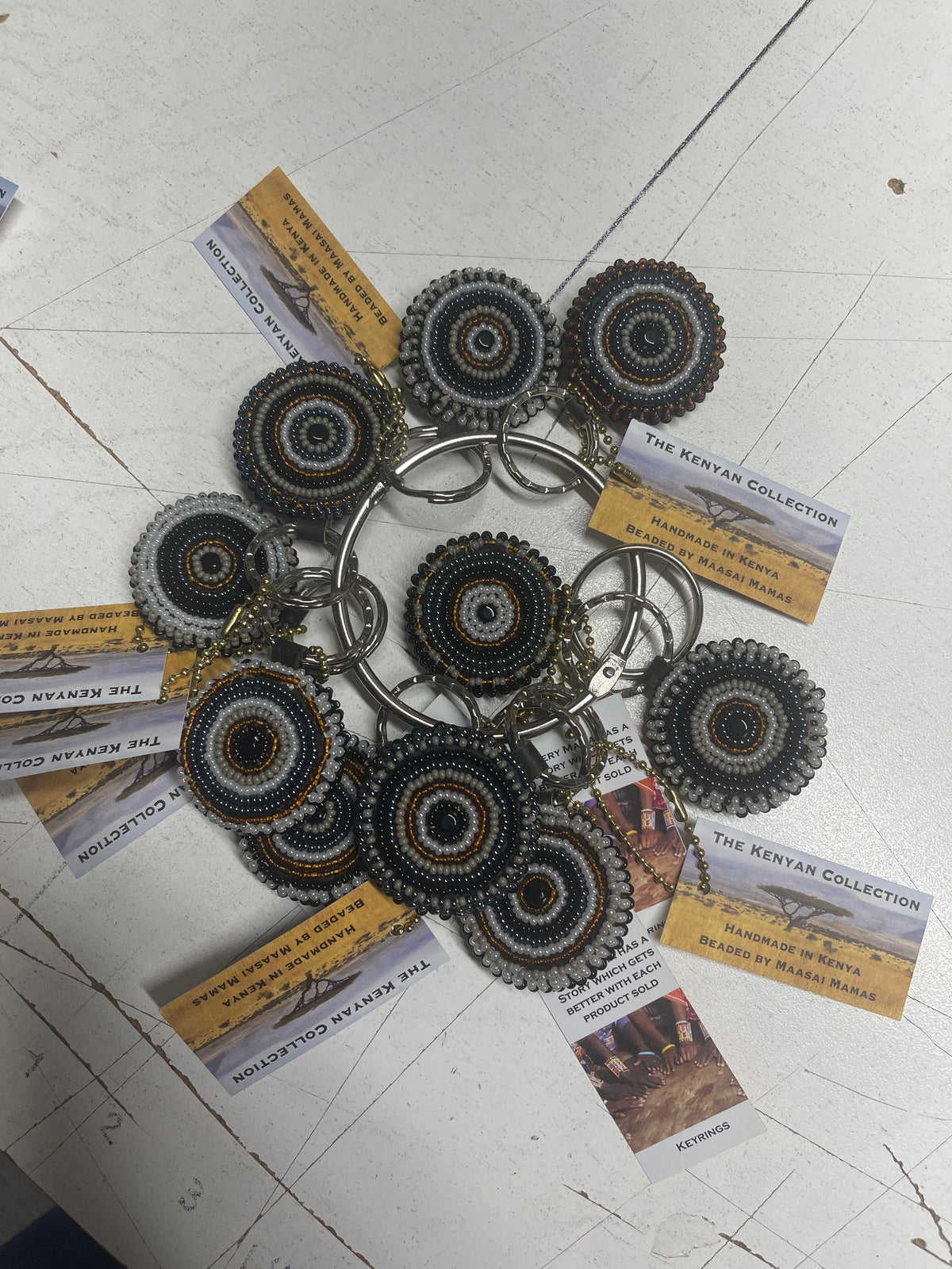 TKC Beaded Keychain
