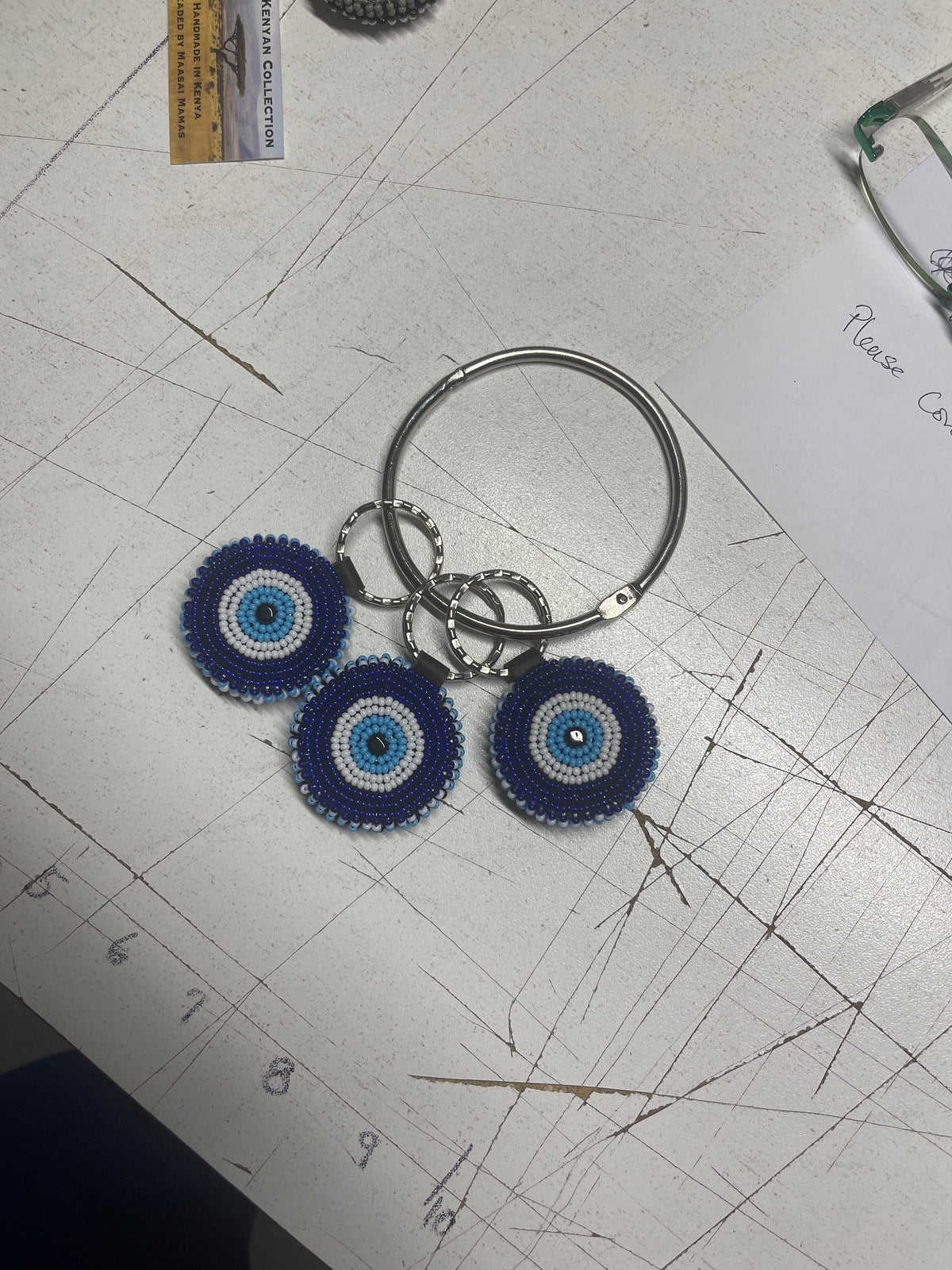 TKC Beaded Keychain