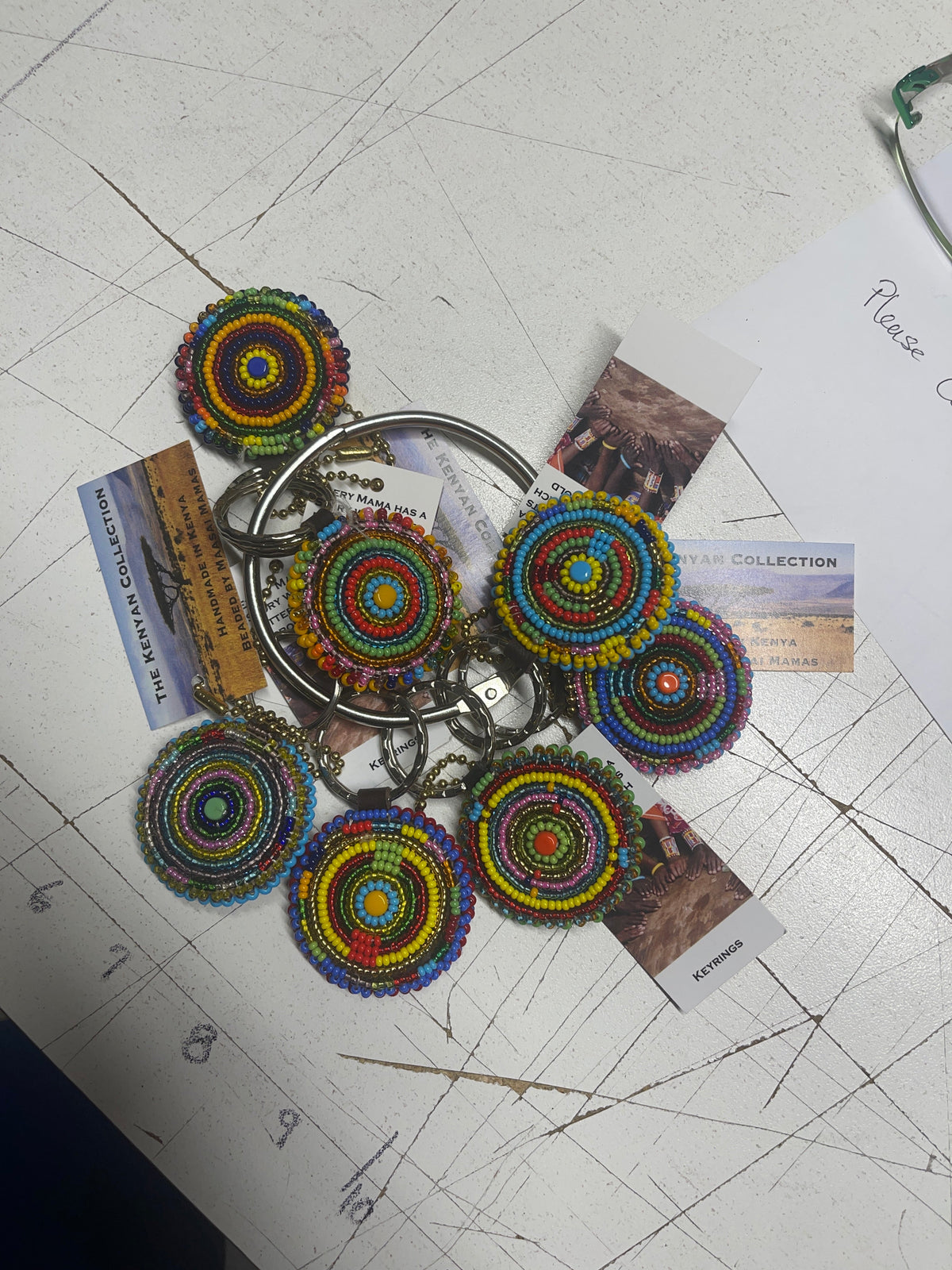 TKC Beaded Keychain