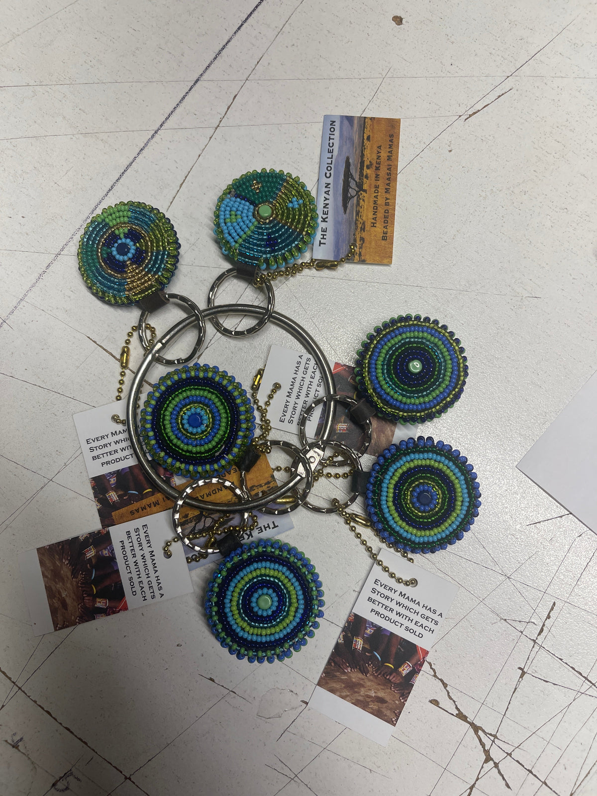 TKC Beaded Keychain
