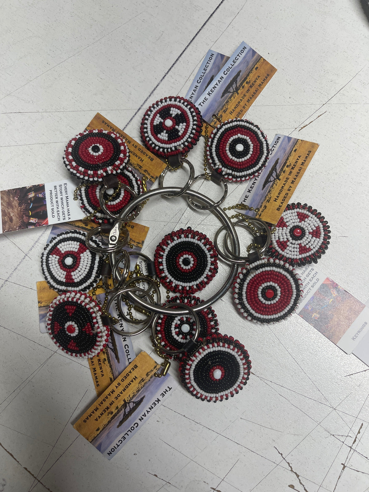 TKC Beaded Keychain