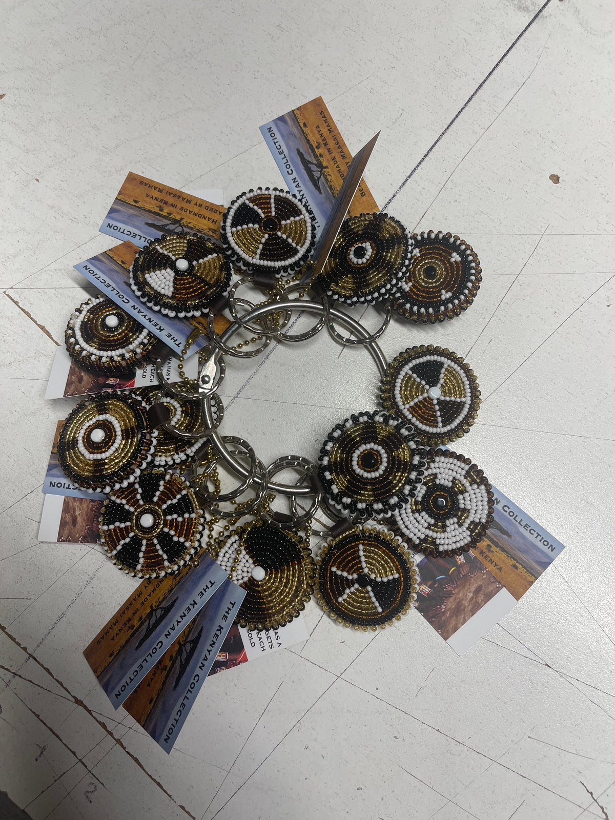 TKC Beaded Keychain