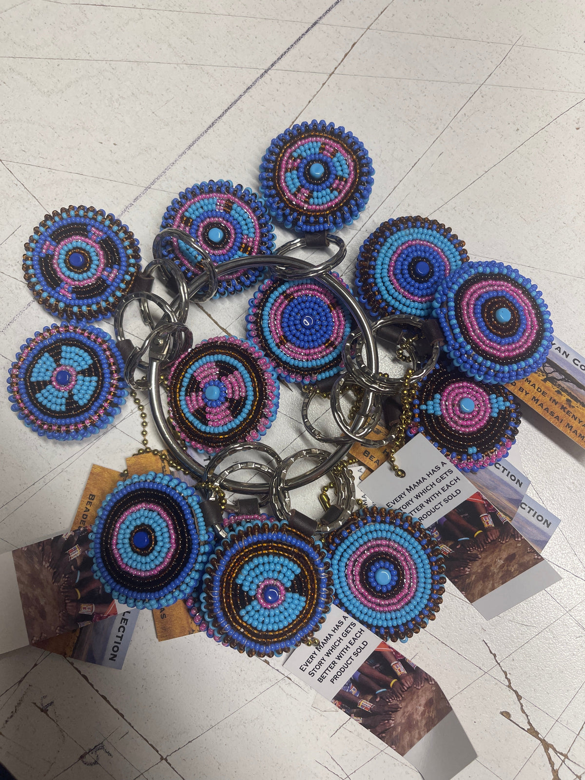 TKC Beaded Keychain