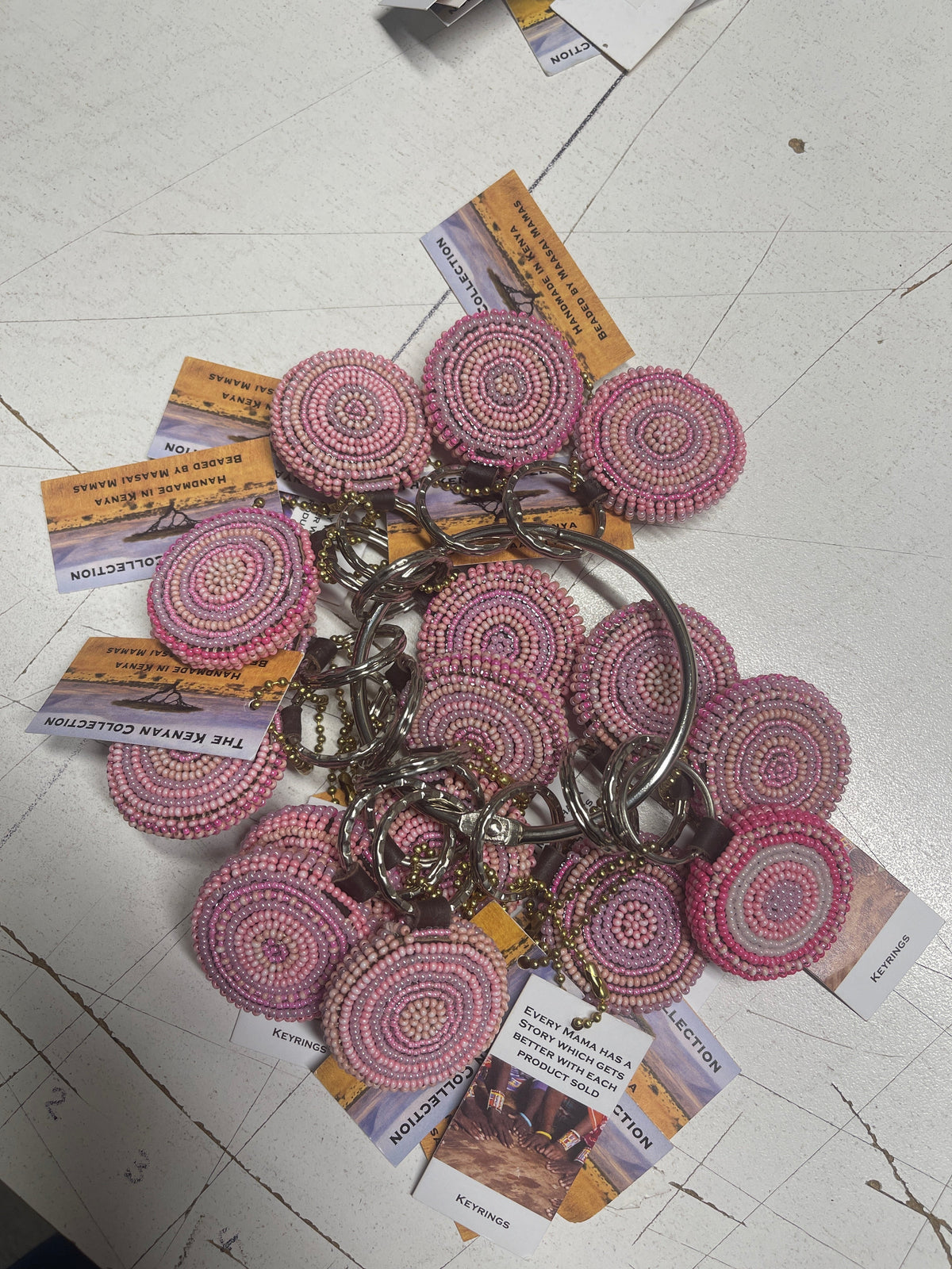 TKC Beaded Keychain